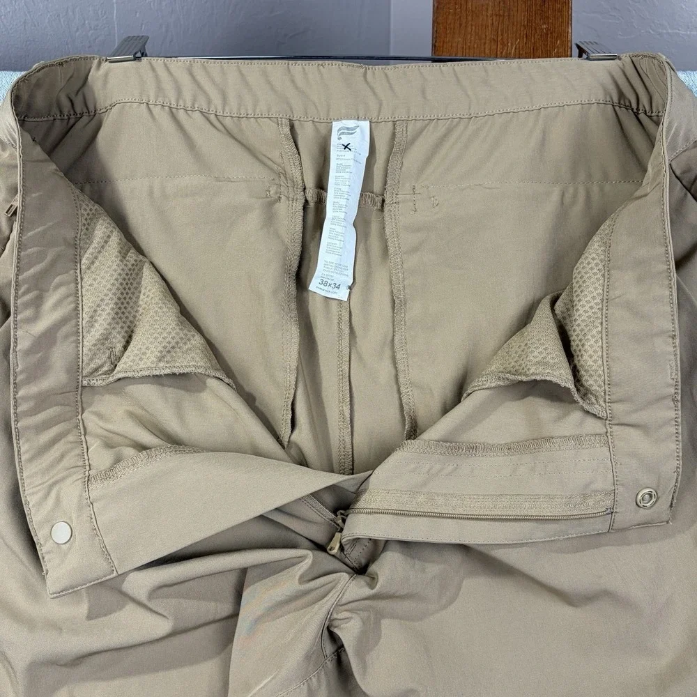 Fabletics The Only Pant Mens 38x34 Beige Chino Athleisure Casual‎